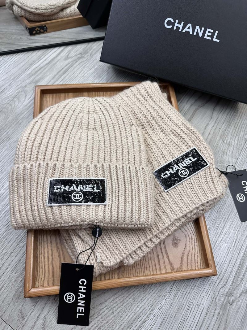 Chanel Caps Scarfs